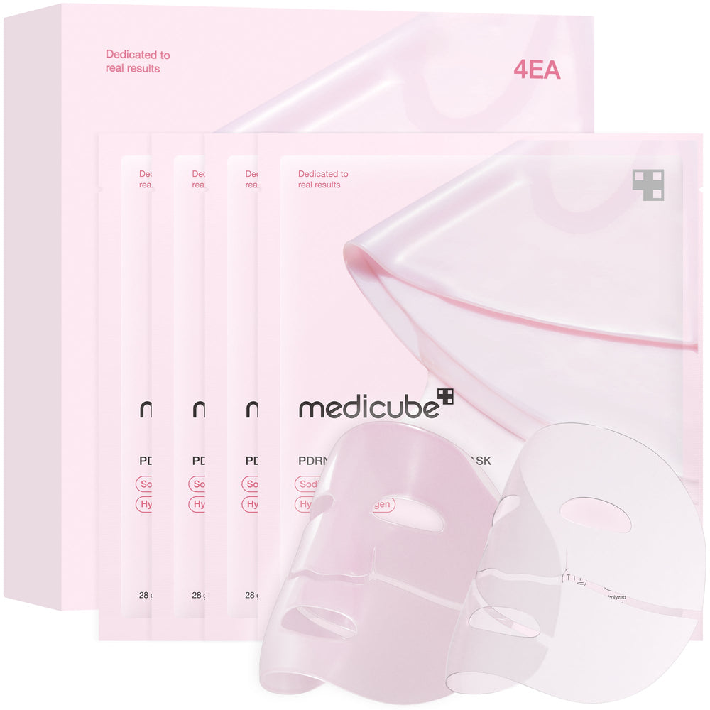 Medicube PDRN Pink Collagen Gel Mask, box of 4